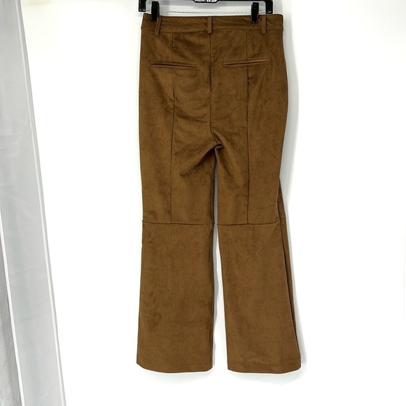 Gabby Isabella NWT modeie suede bootcut pants women’s XS - Picture 6 of 8